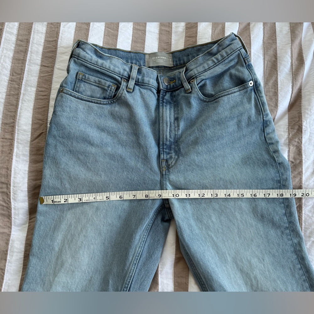 High Rise Straight Leg Jeans - Picture 9 of 12